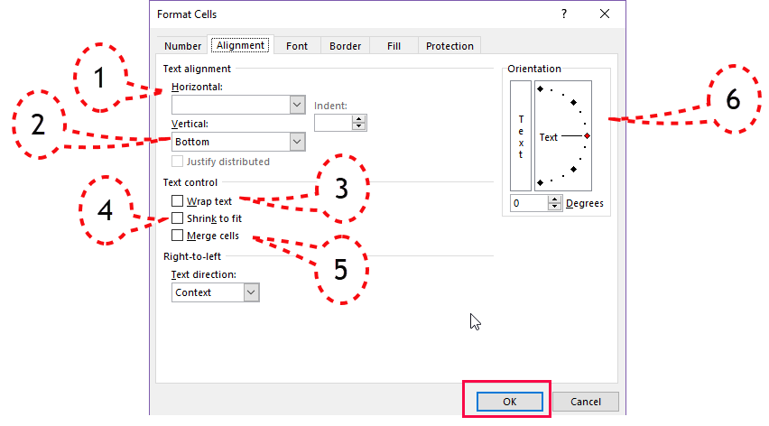Excel Producing Consistent Data - 2 Prevention using Formatting Alignment in cells
