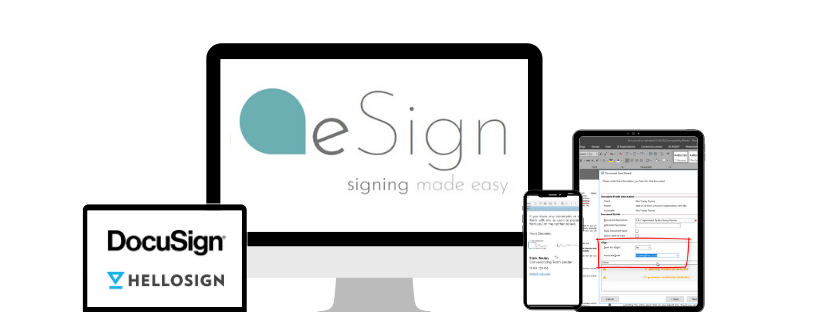 eSign eSign website banner